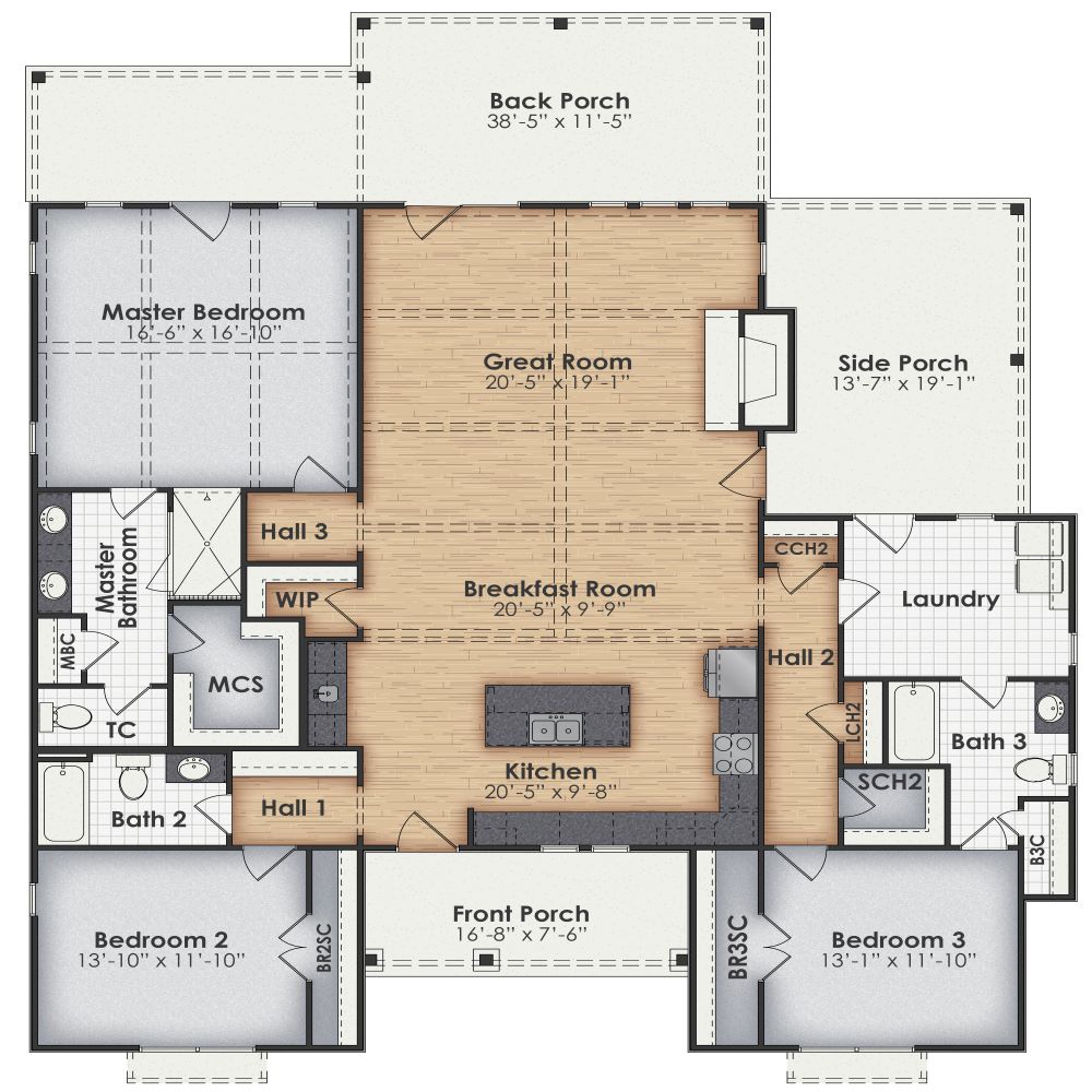 Collinsworth Main Floor Plan
