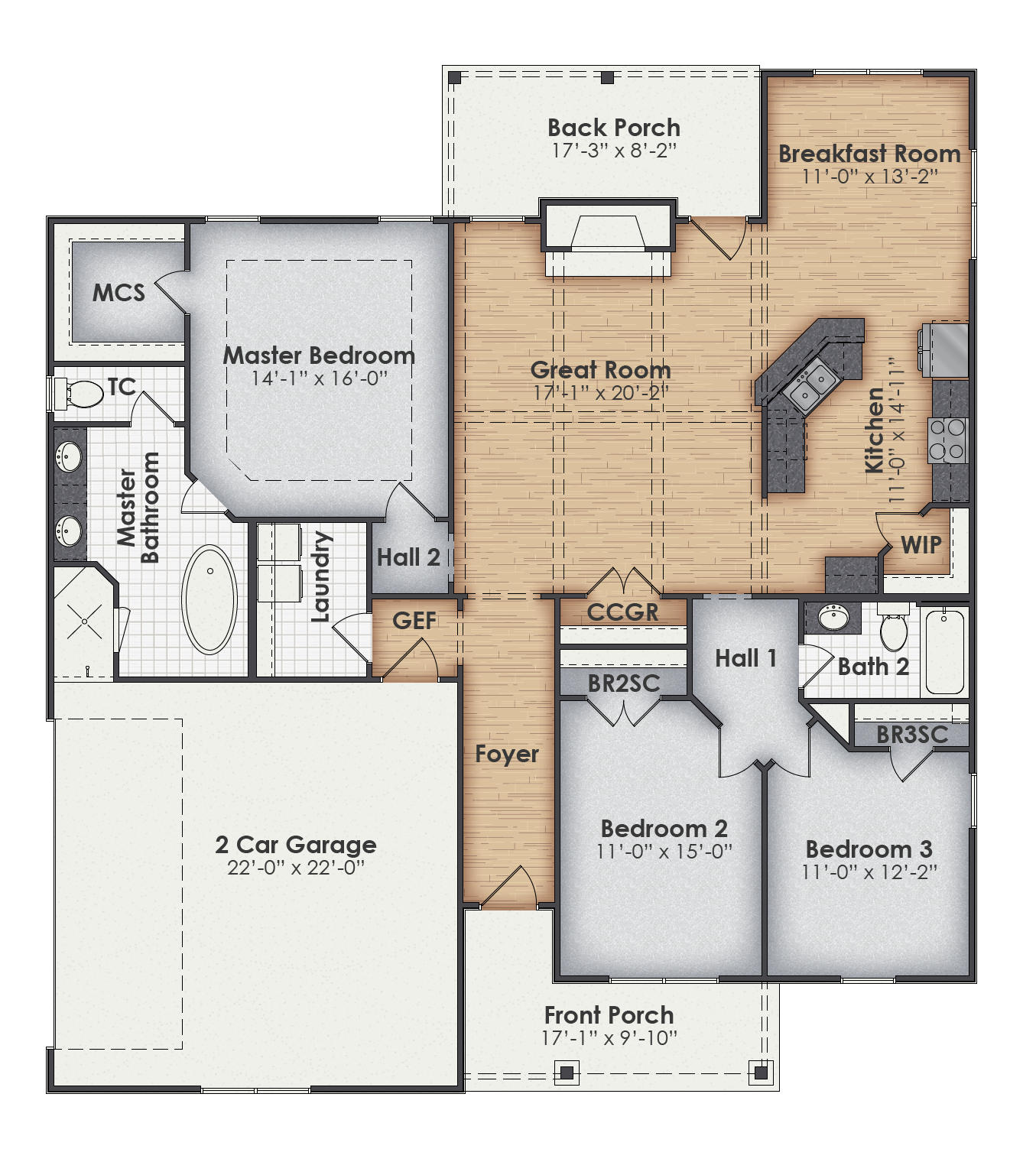 Briarwood Main Floor Plan
