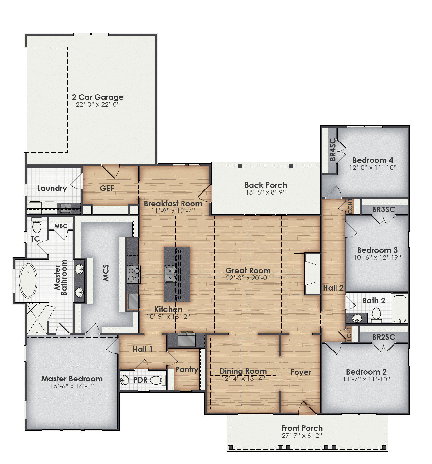Langford Main Floor Plan