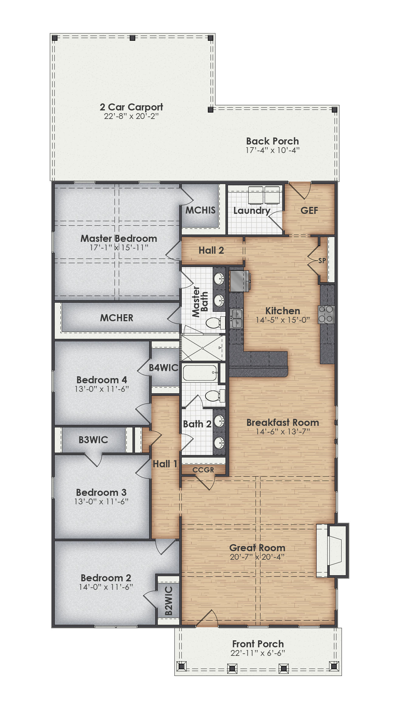 Wilson Main Floor Plan