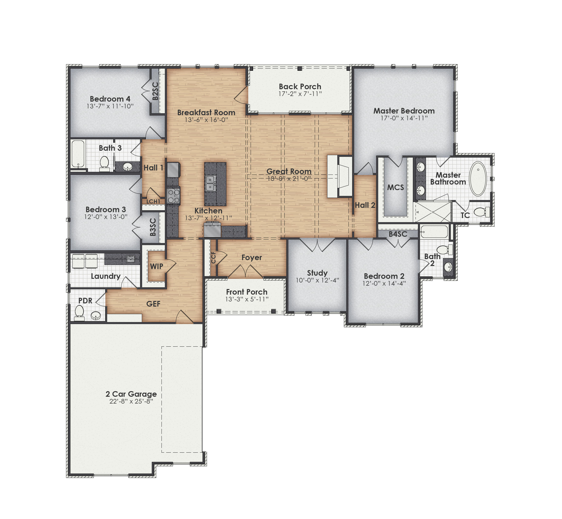 Kathryn Main Floor Plan