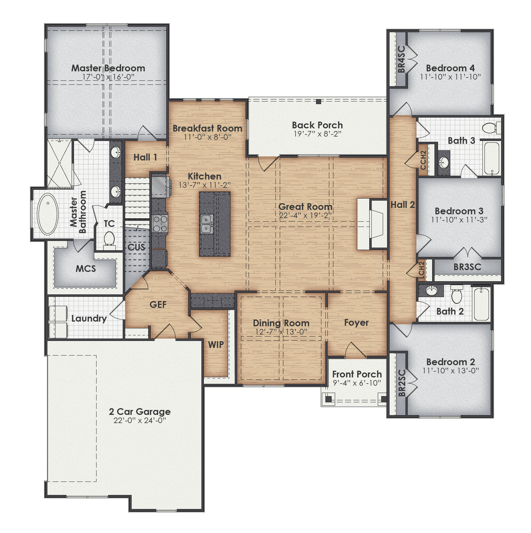 Kingsport Main Floor Plan