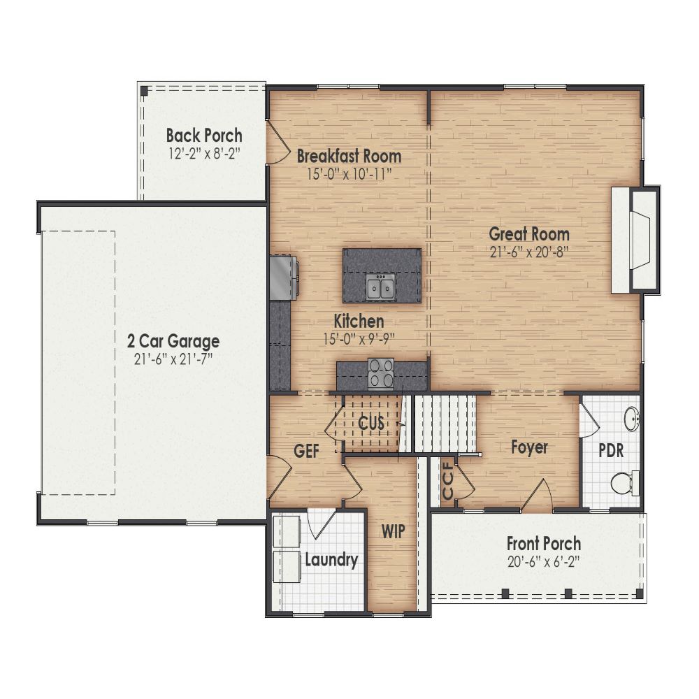 Danway Main Floor Plan