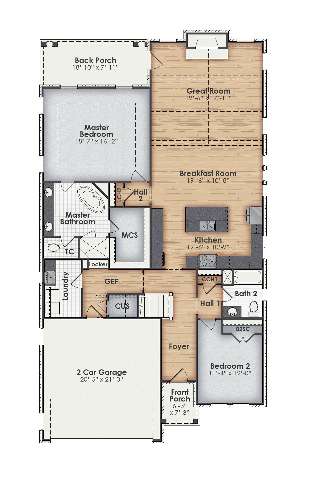 Wilkinson Main Floor Plan