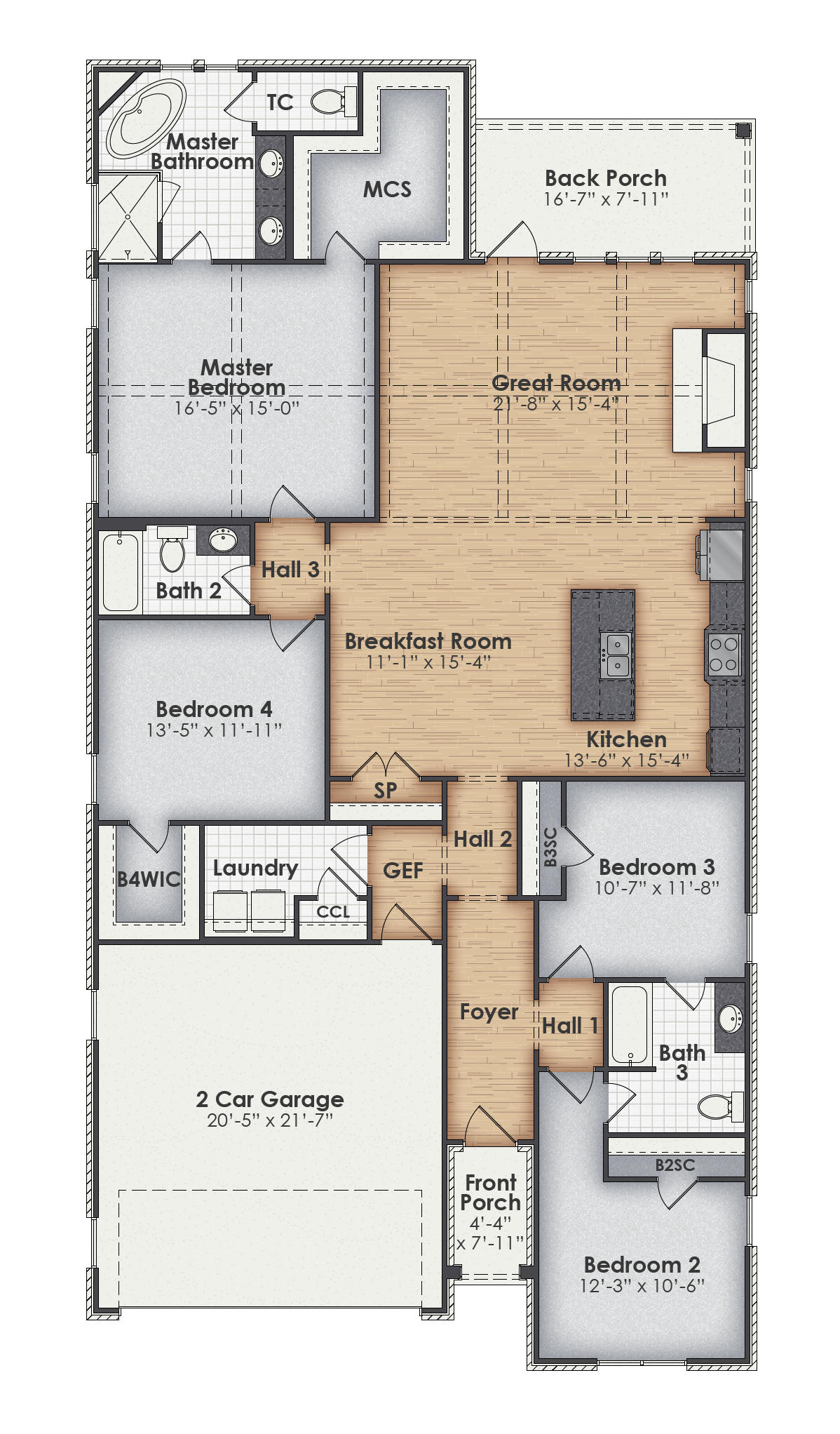 Mcqueen Main Floor Plan