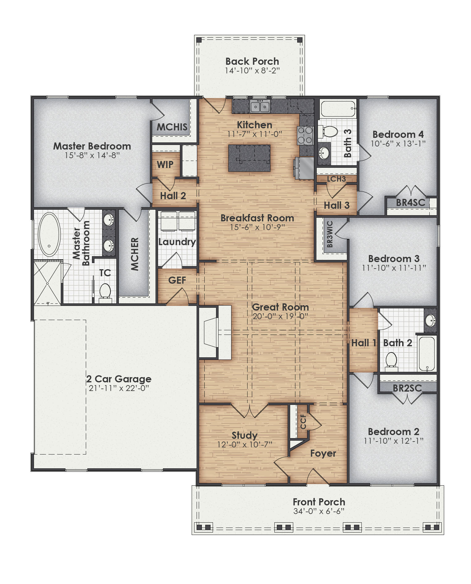 Tucker Main Floor Plan