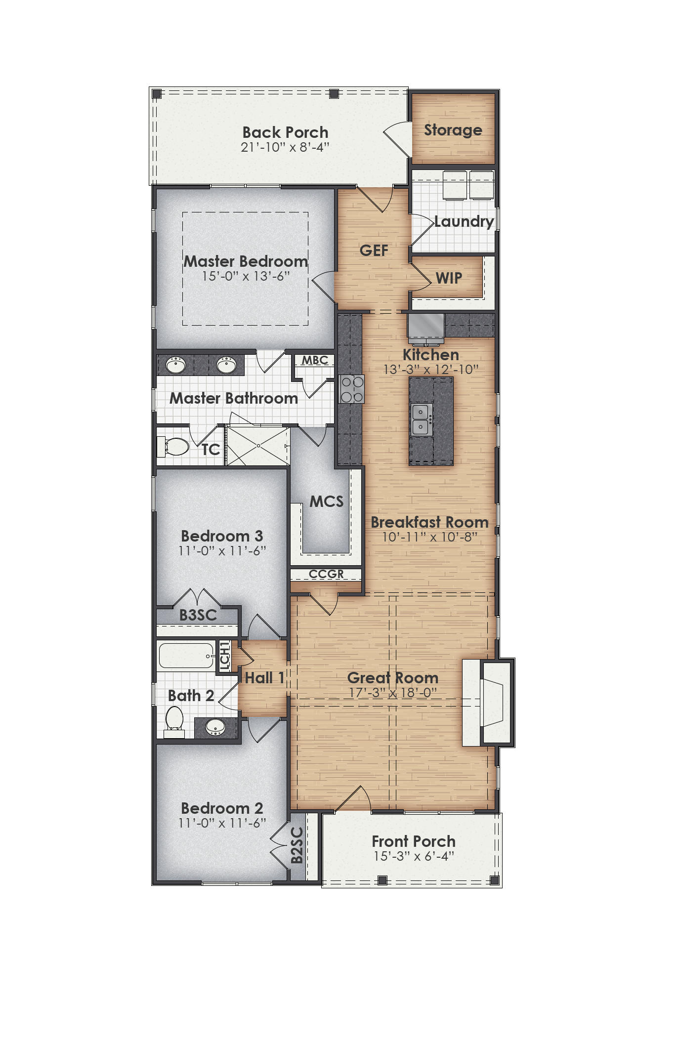 Newton Main Floor Plan