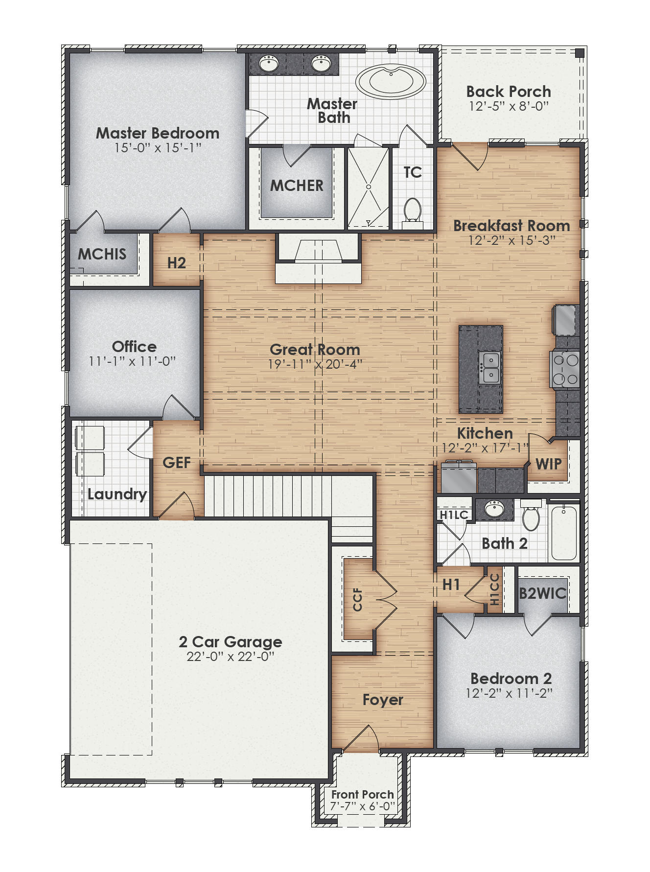Braxston Main Floor Plan