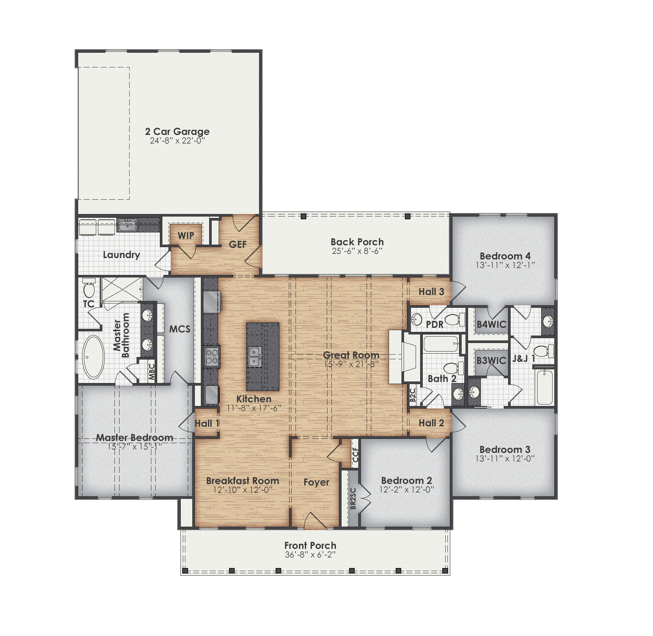 Winston Main Floor Plan