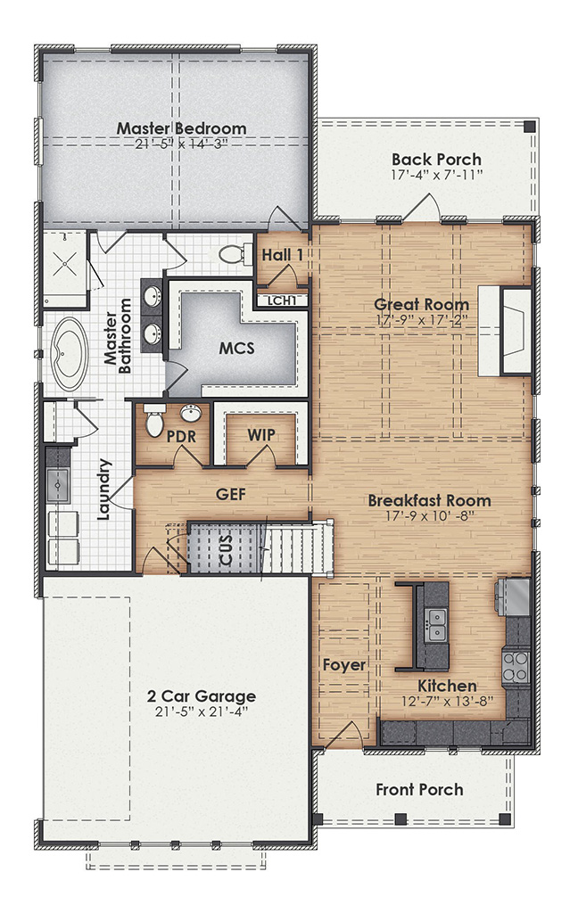 Bryan Main Floor Plan