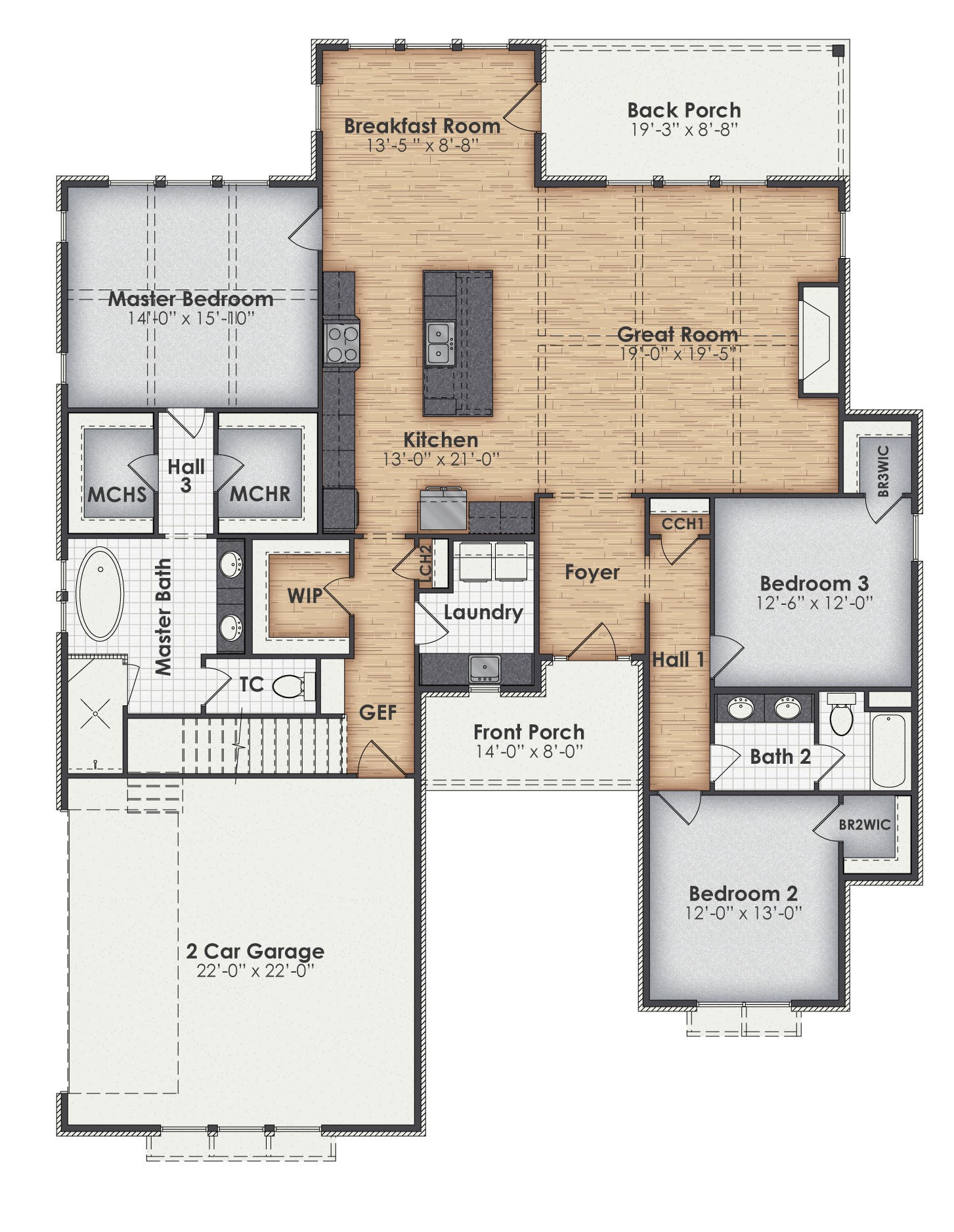 Nigel Main Floor Plan