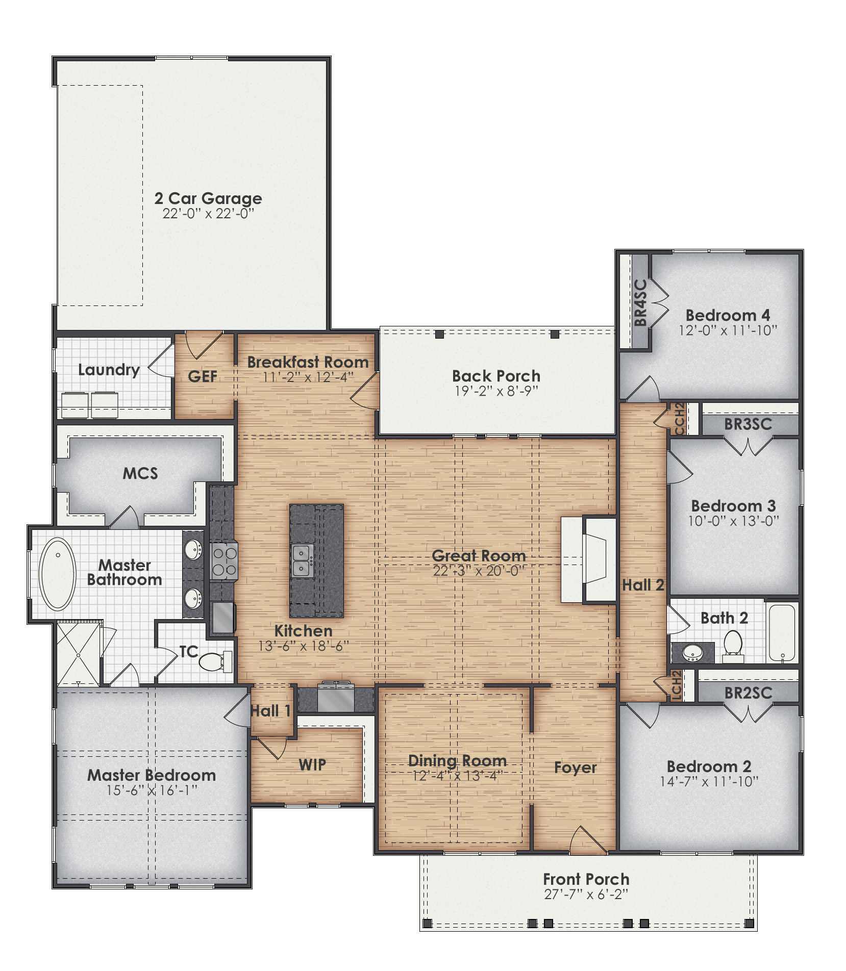 Helena Main Floor Plan