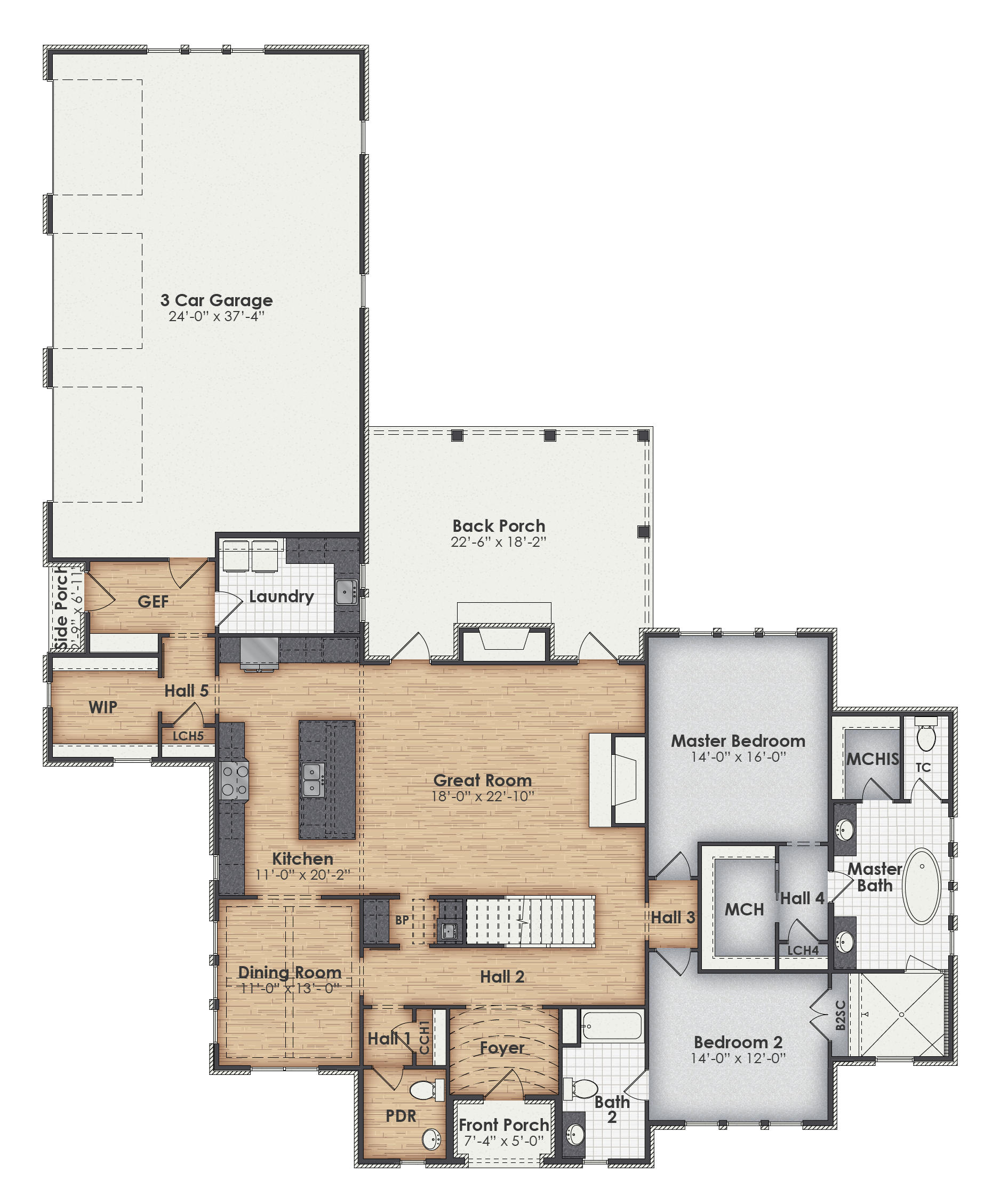 Castle Main Floor Plan