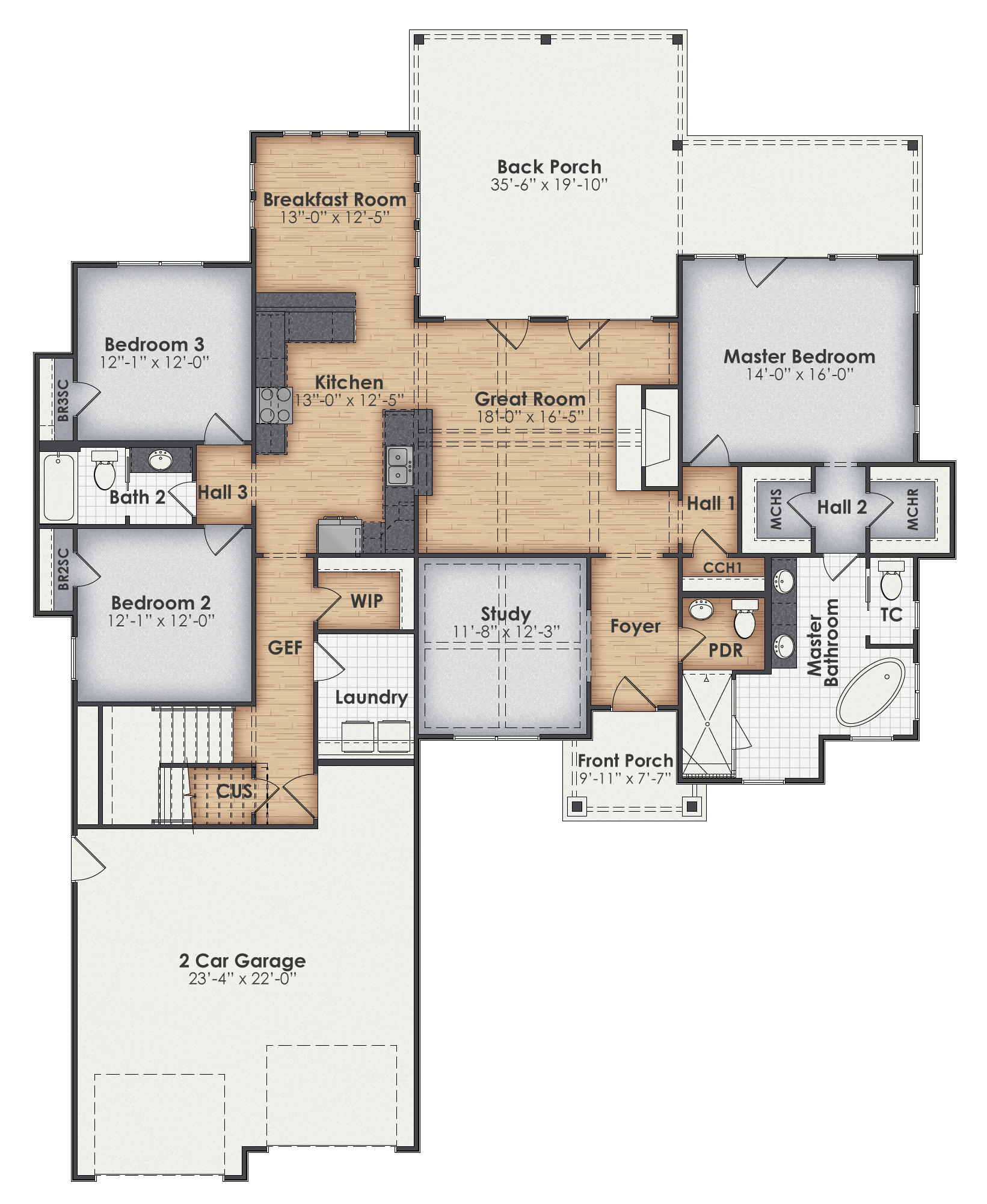 Kingston Main Floor Plan