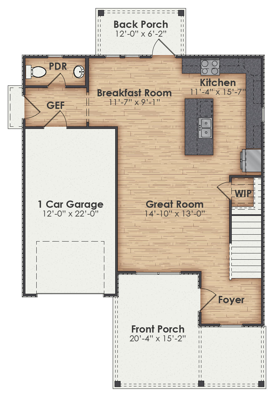 Grayton Main Floor Plan