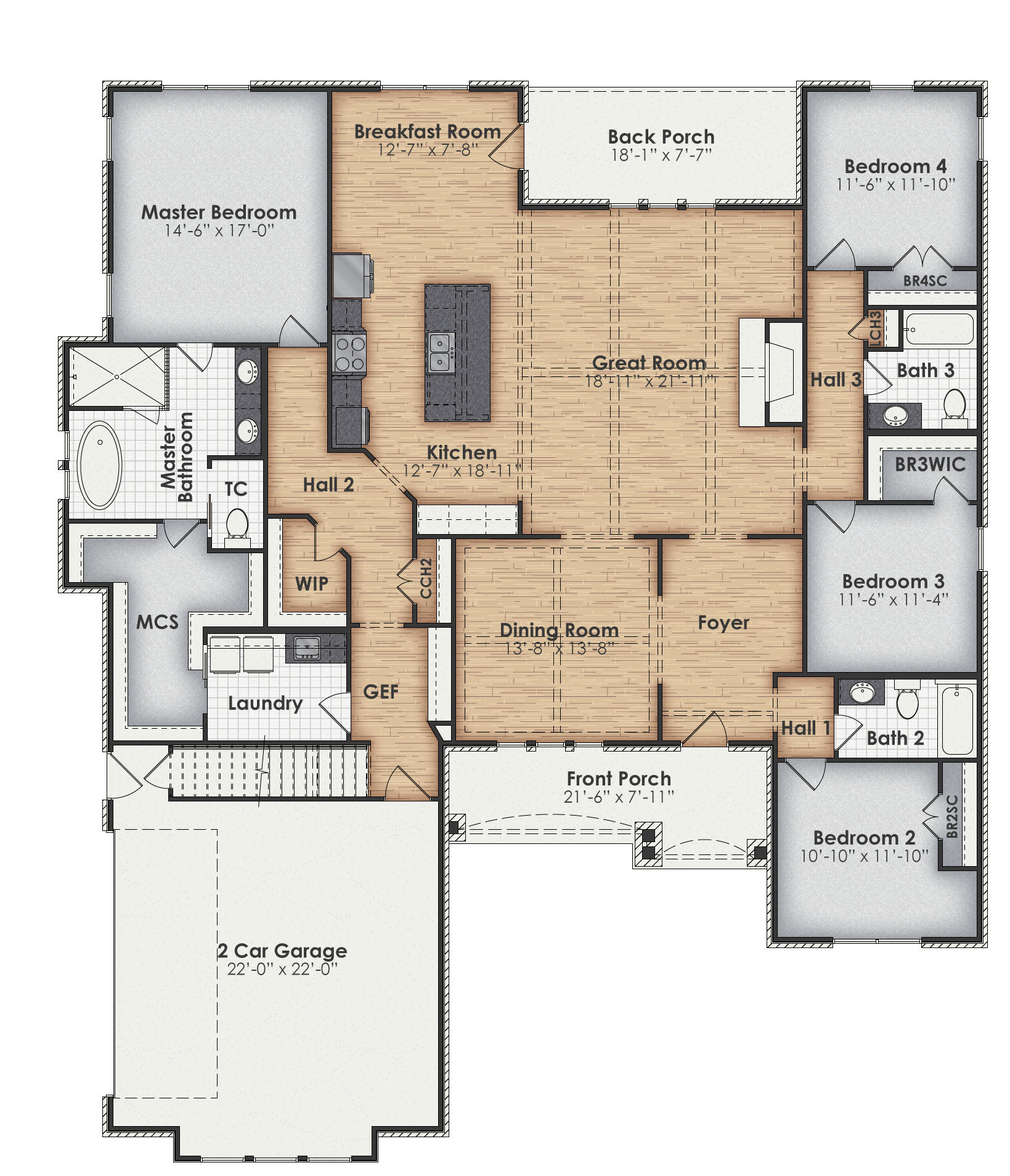 Maxwell Main Floor Plan