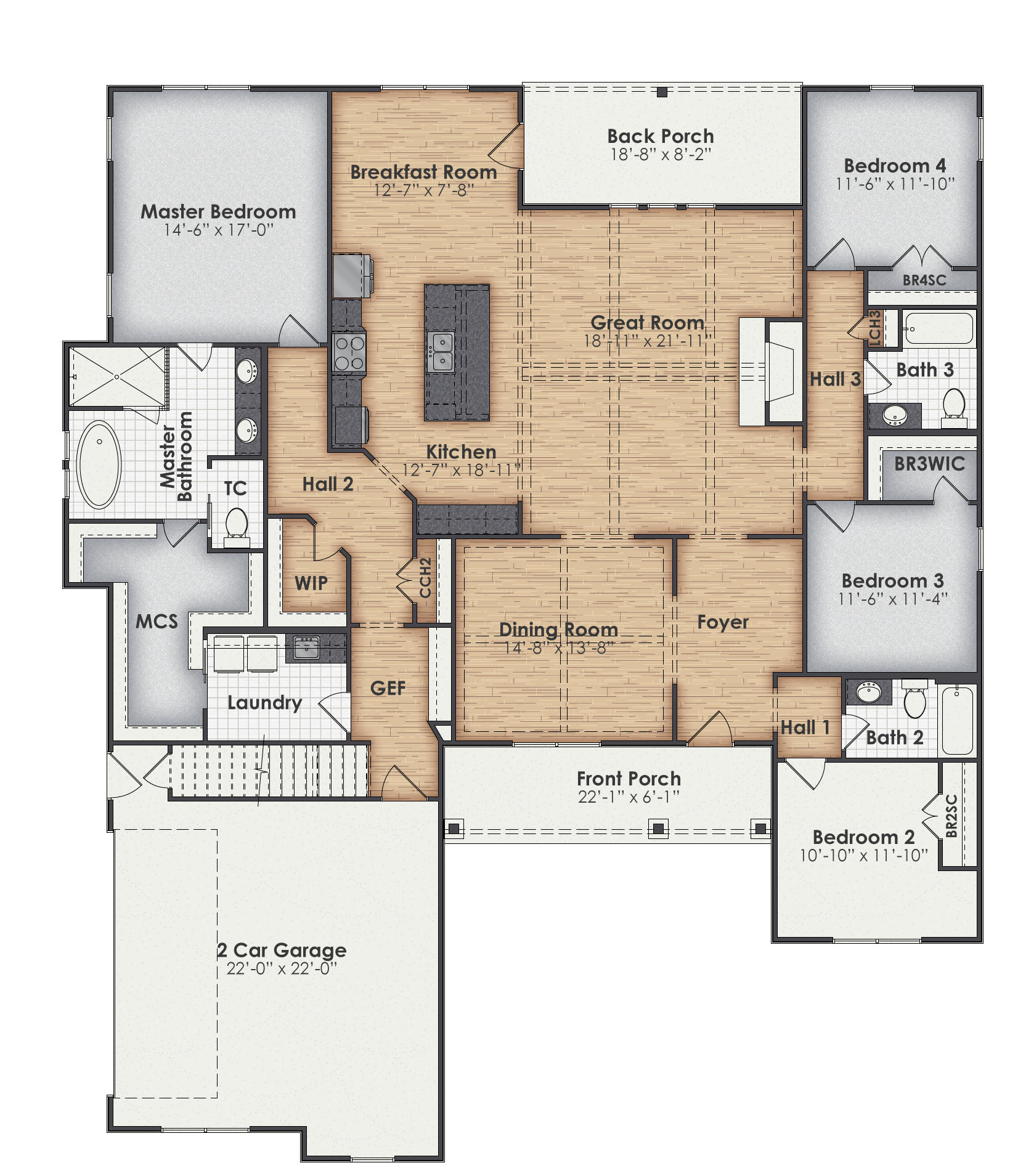Maxwell Main Floor Plan