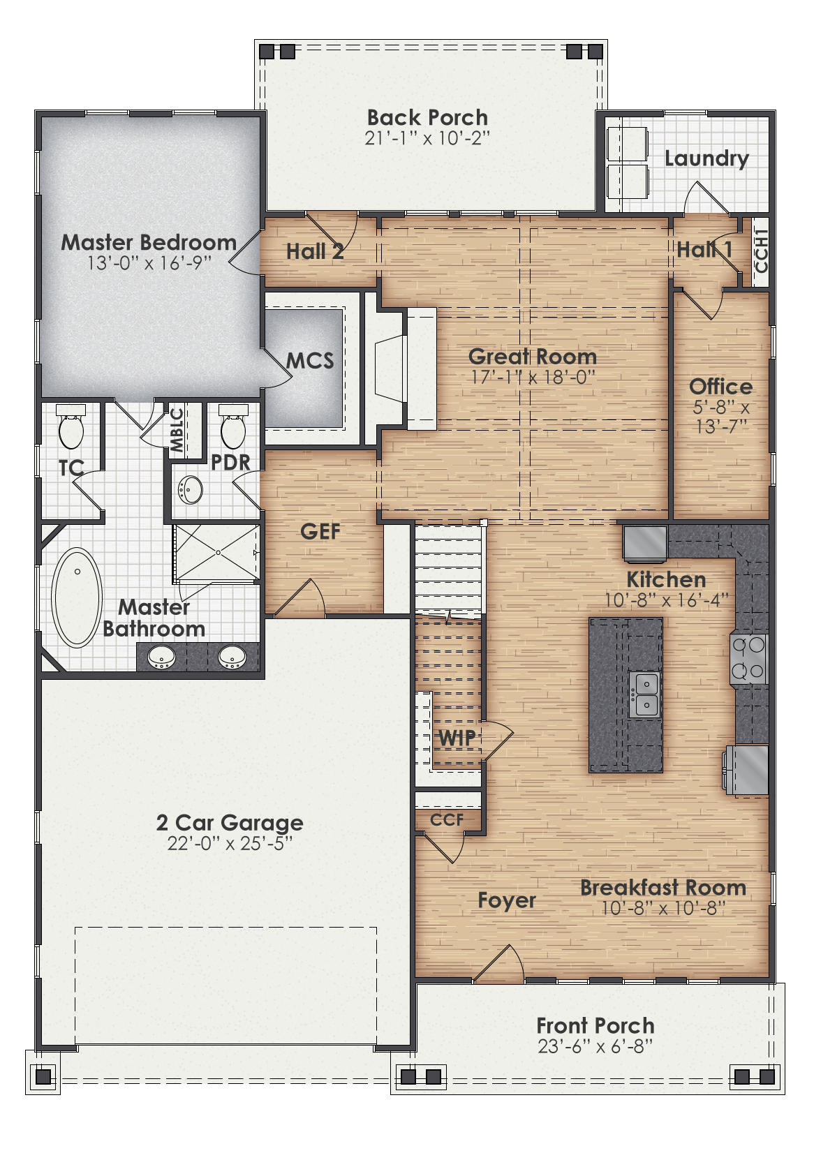 Blackburn Main Floor Plan