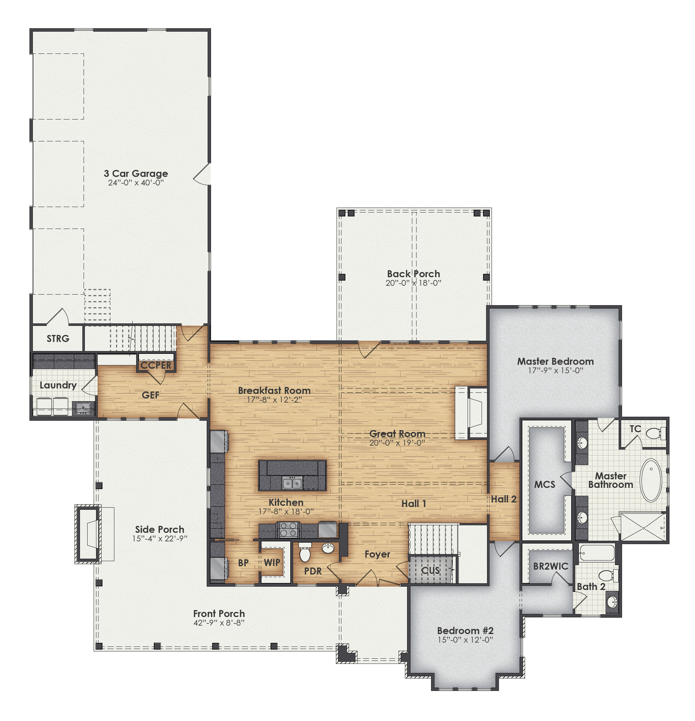 Wilkes Main Floor Plan