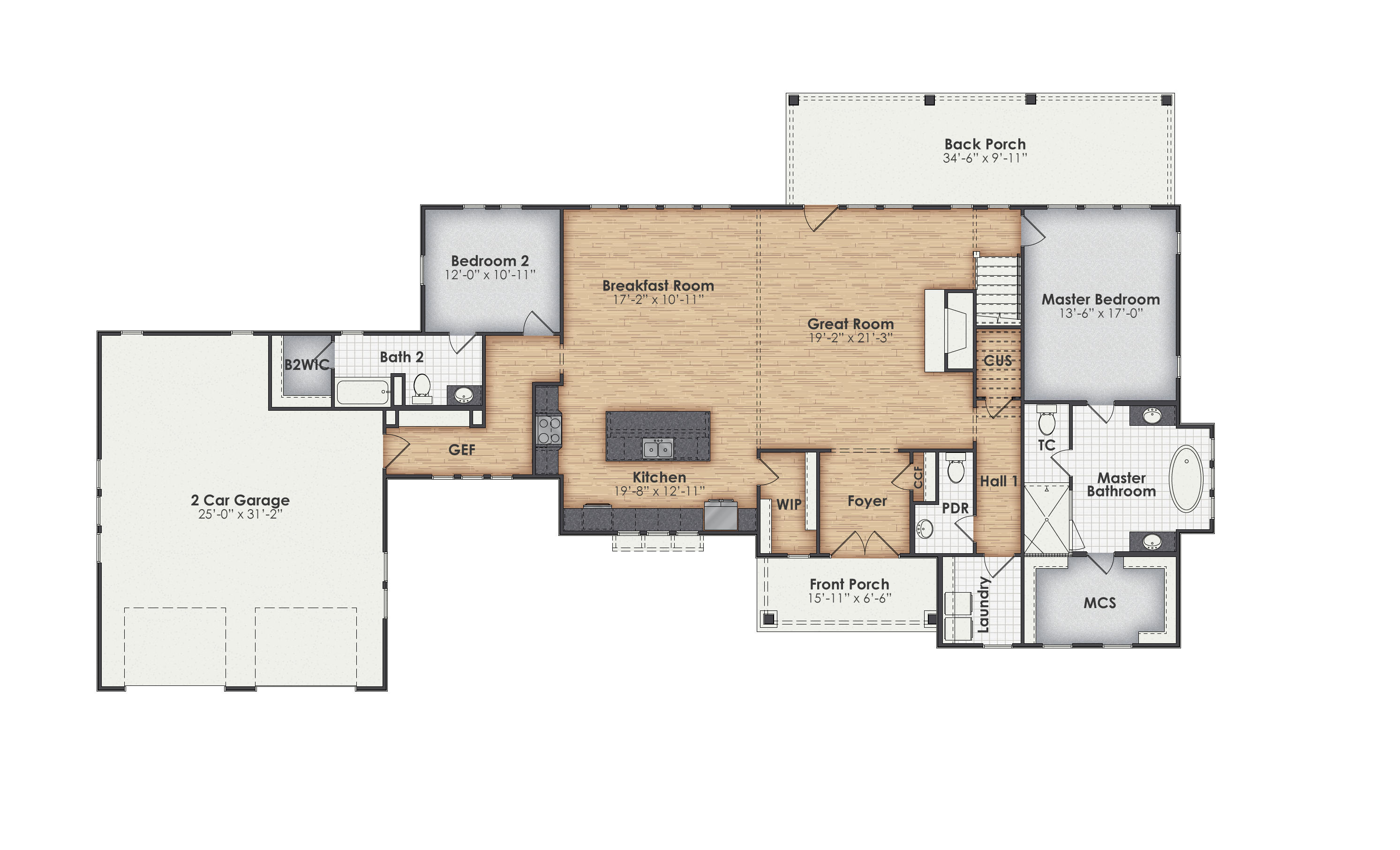 Martin Main Floor Plan