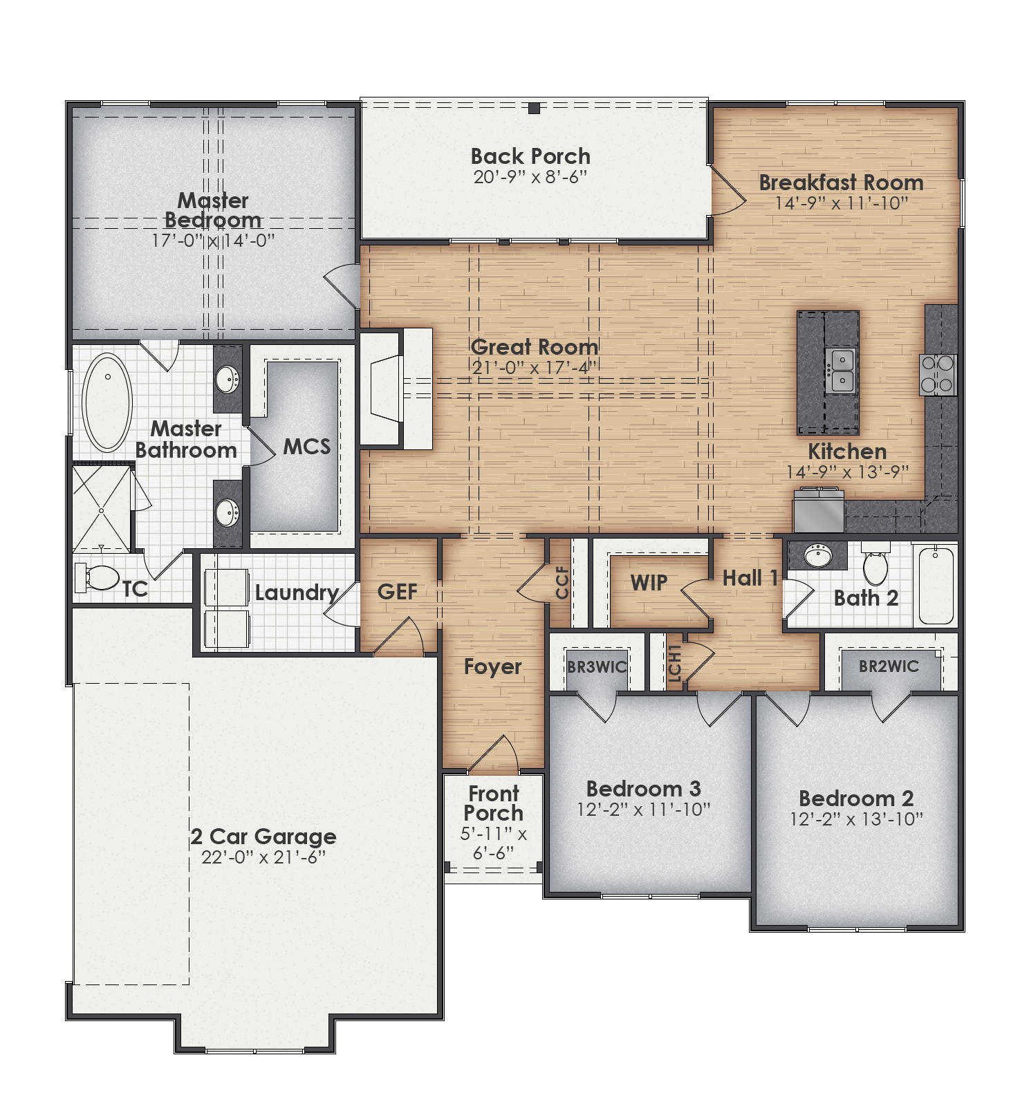 Windsor Main Floor Plan