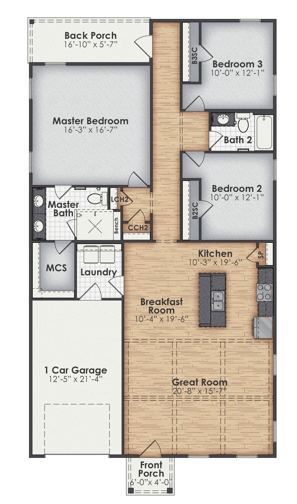 Robin Main Floor Plan
