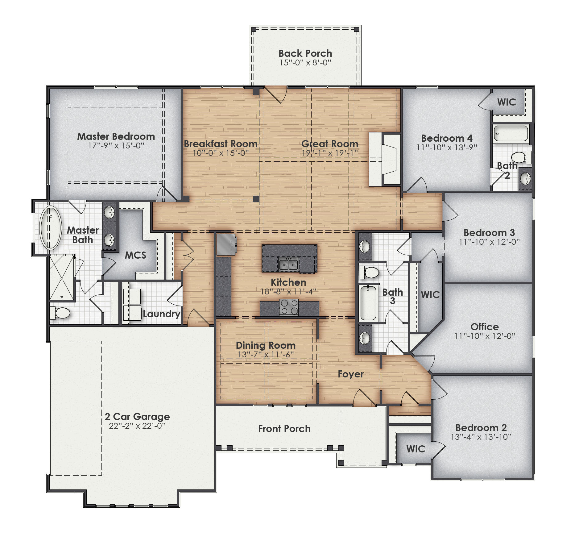 Glenhaven Main Floor Plan