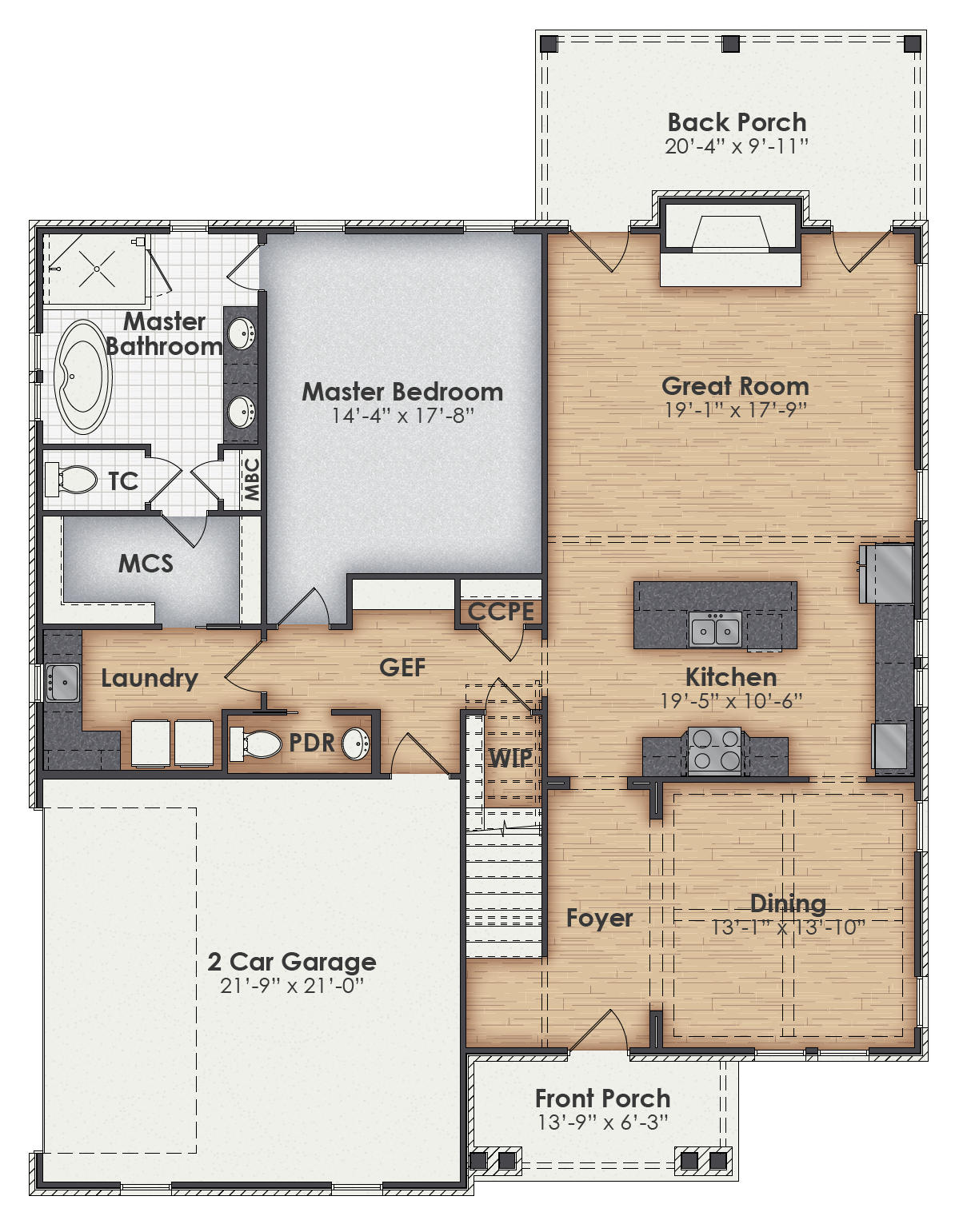 Wellington Main Floor Plan