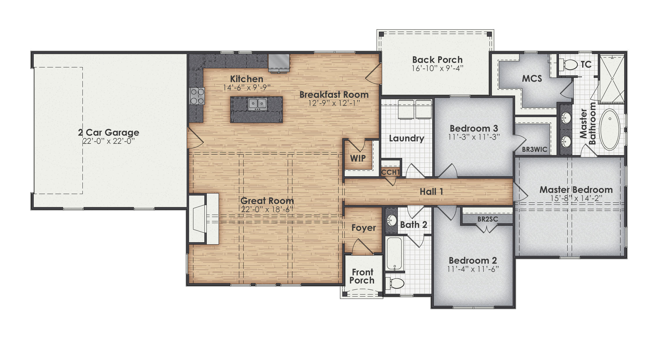 Corden Main Floor Plan