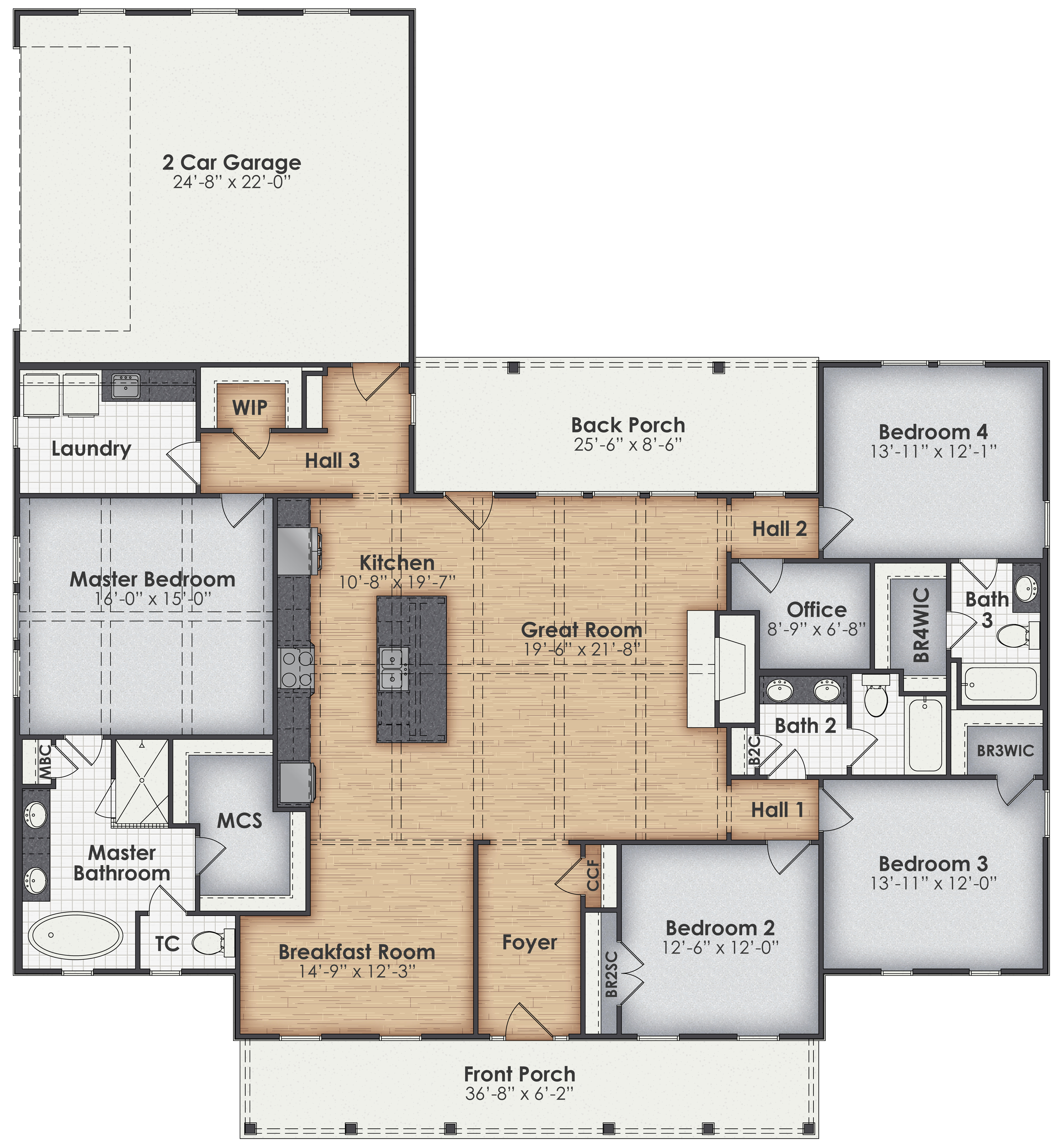 Lauren Main Floor Plan